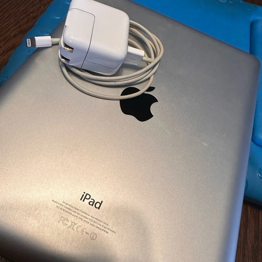 Apple Tablet in Cream and Black